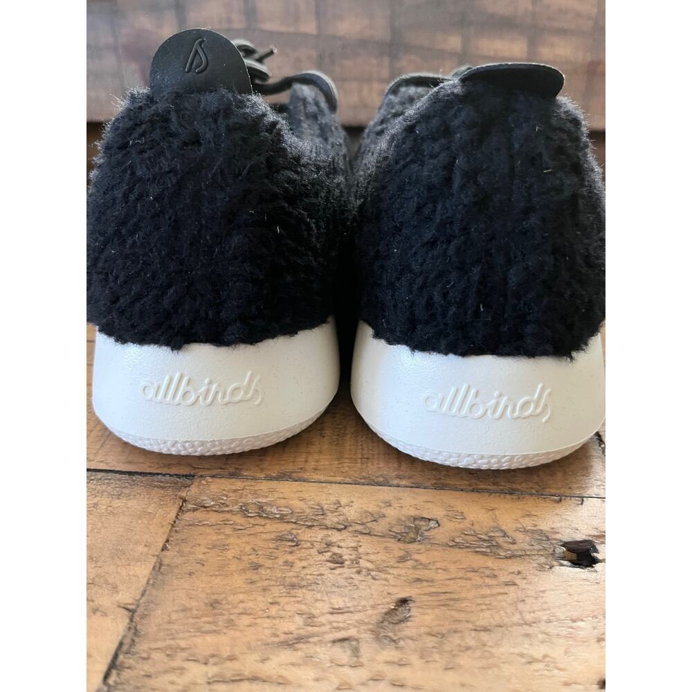NEW Allbirds Wool Runner Fluff Natural Black Men's Sz 11 - Picture 5 of 9
